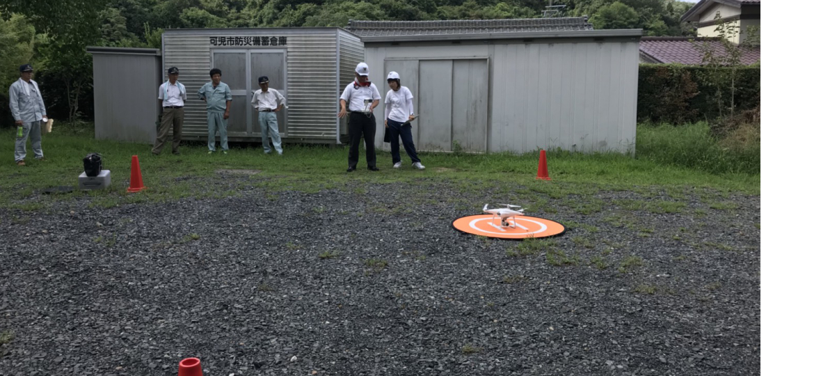 可児市防災訓練に参加しました！