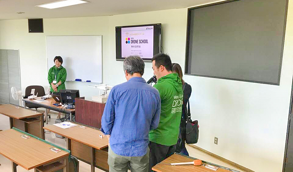 テレビ朝日による取材を受けました