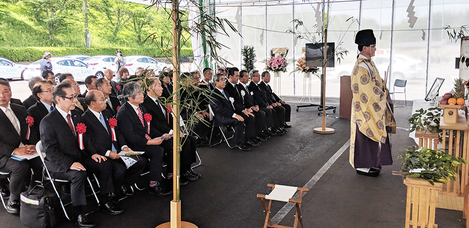 岐阜ドローンスクール安全祈願祭及び開校式典を開催しました