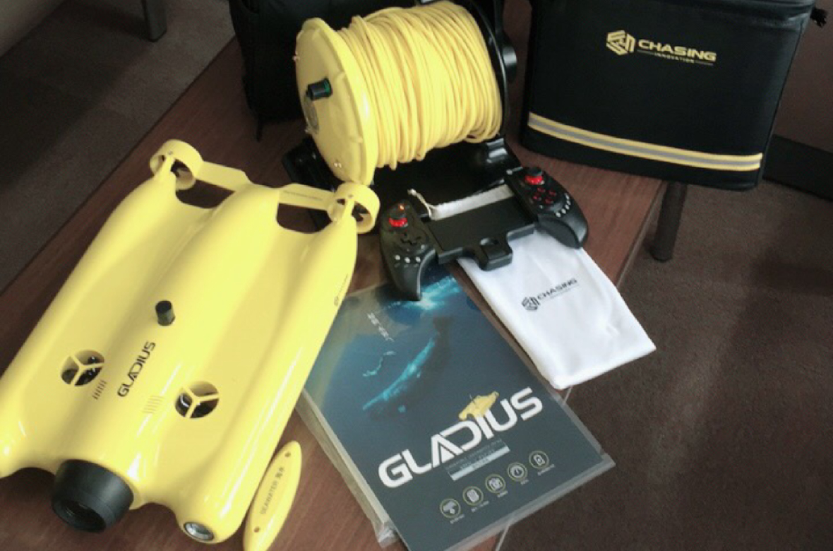 水中ドローン降臨！！