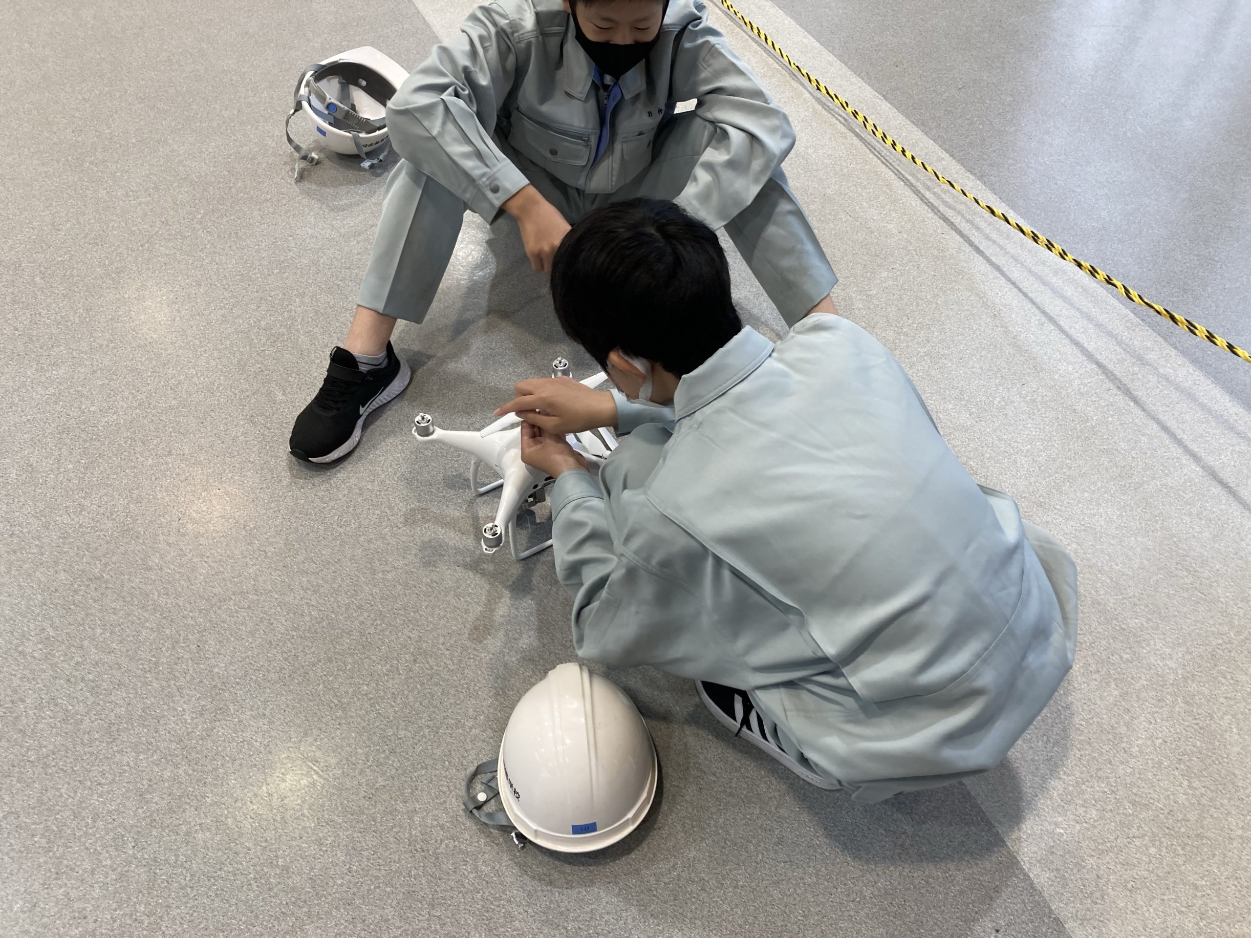 地元工業高校でドローン講座をやりました！
