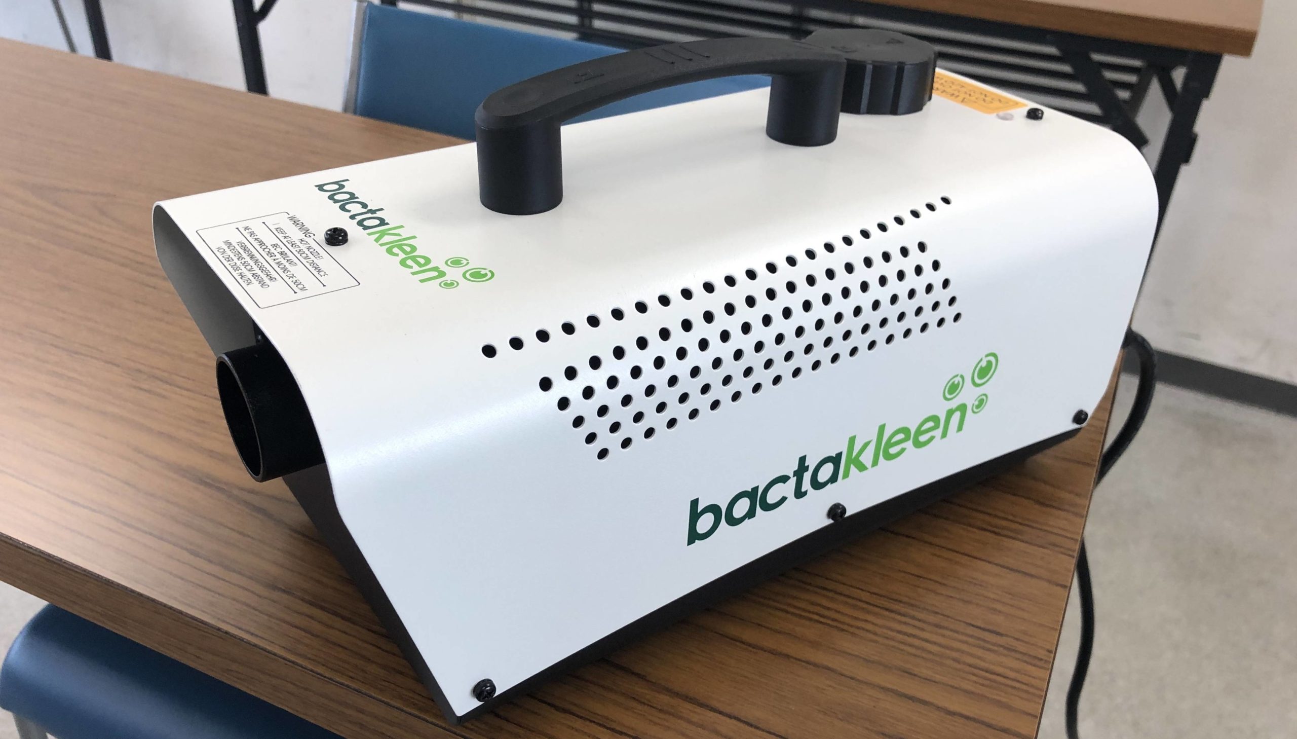 バルサン式除菌！！