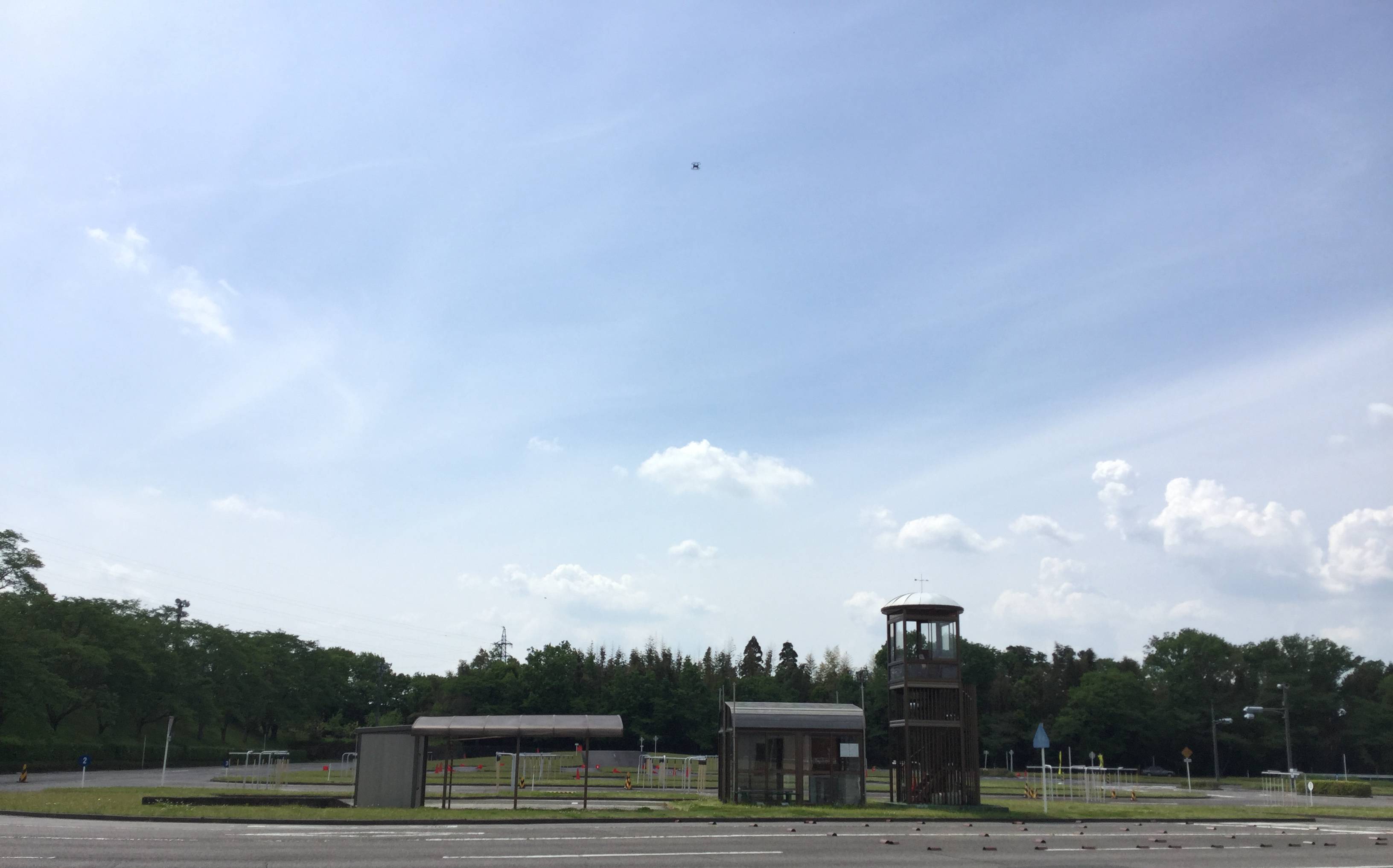 学校開放ドローン練習を開催しました！